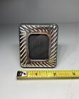 Vintage Sterling Silver 925 Repousse 2    X 2 5    Small Photo Picture Frame