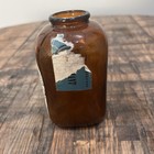 Vintage Levi Garrett Sons - Scotch Rappee   Tobacco Snuff Bottle Jar 4 Dots