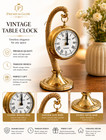 Vintage Style Desk Clock Hanging Desk Clock Nautical Style Table Clock