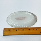 Fonda Ia Iowa Antique Depression Milk Glass Souvenir Trinket Dish