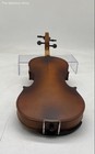 Mendini By Cecilio Brown Wooden 4 String Acoustic Violin With Hard Case And Bow