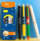  set Of 4  New Miffy Rabbit Black White Gel Ball Pen 0 5mm Black Ink Stationery
