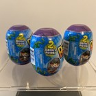 Lot Of 3 Eggs  Moose Toys Mighty Beanz Pack  2 Beanz Per Egg  New Sealed Packs