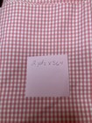 Gingham Quality Fabric Lot Of 5 Pieces Extra Wide Approximately 1- 2 Yards Each