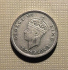 Africa-mauritius -1946-   500 Silver  1 4 Rupee- Geo  Vi-royal Mint-km 18a-khk 2