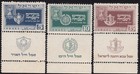 1949 Israel - Yvert N  18 20  3 Values With Strip And Under Band  Mnh  