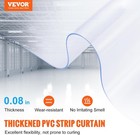 Clear Pvc Strip Curtain  50 Ft Length X 8 In Width  Plastic Door Strip Bulk Roll