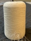 Spool Cone Peruvian Soft Lace Alpaca Wool Yarn Mix 1lb 2oz 534gr 044 Off White E