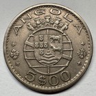 1972 Angola 5 Escudos - Coin  c-009