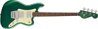 Fender Squier  Paranormal Rascal Bass Guitar Hh  Mint Pickguard  Sherwood Green