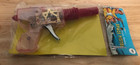 Vintage Sparking Space Pistol Plastic Toy Gun Hong Kong  New In Package