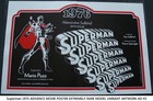 Superman 1978 Collection Of 8 Advance Movie Posters Rare Models Variant Artwork