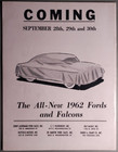 1961 Hoosier Hundred 9th Indiana State Fairgrounds Auto Racing Program B1-18