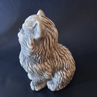 Vintage 1977 Figural Plastic Cat  Coin Bank Piggy Bank Creative Mfg 