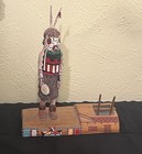Hopi Hand-carved Masauw Katsina  earth   Fire Deity  By Alton Pashano