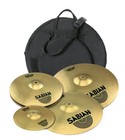 Sabian Sbr Promo Set 14  Hats  16  Crash  20  Ride  Free 10  Splash W  Gig Bag