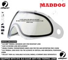 Clearance Used Maddog Dye Se Anti-fog Thermal Paintball Mask Goggle Clear Lens