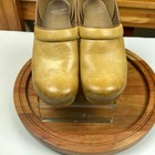 Dansko Professional Clogs Womens 40 Tan Leather Comfort Work Shoes