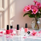 4 Pcs 20ml Empty Refillable Nail Polish Bottles Transparent Glass Nail Varnis   