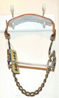 Formay 177161 Ss Short  s  Lthr Hackamore 6  Cheeks  Curb Chain fleece