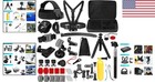 Versatile 50-in-1 Action Camera Accessory Kit For Vloggers   Outdoor Enthusiasts