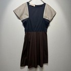 Marni Tri-color Design A-line Dress  Size 38