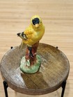 Ceramic Gold Finch Statue Figurine  Very Detailed 10006 Very Old Vintage