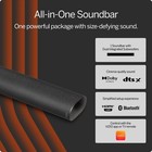 Vizio All-in-one 2 1 Ch Soundbar W  Dolby Atmos In Black  Hdmi Earc - Sv210d-080