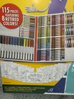 Crayola Limited Edition Art Set 115 Piece 8 Retired Colors Kids Kit Crayons