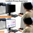  2-pack  24 Inch Computer Privacy Screen Filter For 16 9 Widescreen Monitor