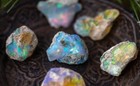 50 Cts Opal Rough Lot 10 Pcs Natural Ethiopian Welo Opal Raw Crystal  Fire Opal