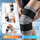 Reusable Gel Ice Pack Hot Cold Therapy For Knee Pain Relief  Swelling  Injuries