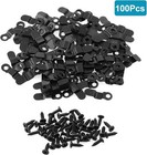 100pcs Picture Turn Button Fasteners Photo Frame Hardware  Black Type 4  