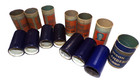 Seven Edison 4 Minute Blue Amberol Cylinder Phonograph Records