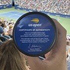 2025 Us Open Tennis Match Event Used Ball Mens Game Black Logo Authenticated