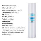 Geekpure Whole House Pp Sediment Water Filter 5 Mic 4 5 X 20 Pack 4 -5 Micron
