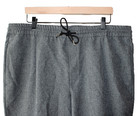 Alfani Size S Men s Drawstring Waist Stretch Flat Front Gray Pants