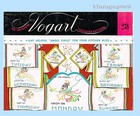 950s Vintage Vogart Embroidery Transfer 238  Uncut Kitchen Angel Dow Tea Towels
