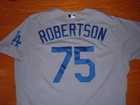 Los Angeles Dodgers Nick Robertson 2023 Rookie Mlb Debut Game Used Worn Jersey