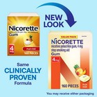 Nicorette Nicotine Gum  Stop Smoking Aids  4 Mg  Fruit Chill  160 Count Gum