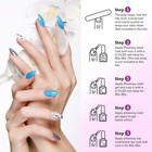 24 Pcs Gel Nail Polish  Purple Colors Gel Nail Polish Set With Base Glossy Matte