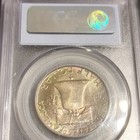 Pcgs Ms64fbl 1960-d Franklin Half Dollar 50c Silver Business Strike Cert 