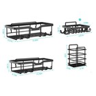 5-pack Shower Caddy Adhesive Shower Organizer Stainless Steel Bathroom Shelves