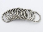 Dgol 24 Packs 1-1 2 Inch Welded O Ring 304 Stainless Steel Round Ring Buckles  I
