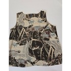 Citron Two Piece Santa Monica Kimono Open Front Silk Crane Print Jacket 1x