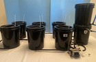 Hydroponic Aero Recirculation 30 Gallon Bucket 6 Grow System
