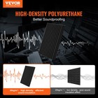 Vevor Acoustic Foam Panels 52 Pack 12 X 12 X 1 In For Studio Wall And Ceiling