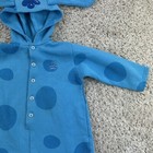 Vintage 2000 Y2k Blues Clues Costume   Outfit Hooded Size 4t