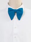 Allegra K Solid Pre-tied Bow Ties For Women Men Formal Party Prom Bowties Vel   