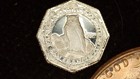 Miniature Coin 1915 Panama Pacific 50 Dollar Octagon Proof Like Sterling Silver